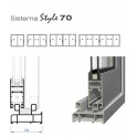 Sistema Corredera Style 70